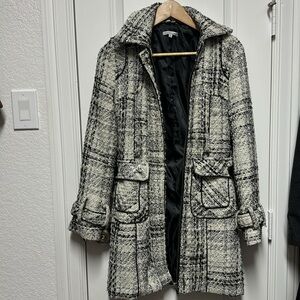 Black & White Pea Coat